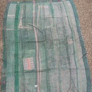 Sostenible cosido a mano 100% algodón hecho a mano Reversible Kantha tradicional Vintage hecho a mano Boho Chic decoración del hogar Kantha - Product Image 1