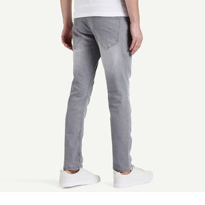 Jeans décontractés pour hommes de haute qualité, coupe droite, effet usé, respirants, séchage rapide, nouvelle arrivée en vente en ligne - Product Image 2