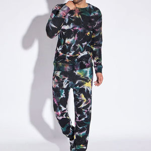 Conjunto Deportivo de Invierno para Hombre de Alta Calidad, Personalizado con Impresión, Material de Algodón Ecológico, Transpirable, de Secado Rápido, Ropa Deportiva para Adultos - Product Image 1