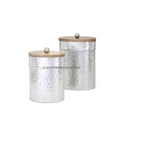 <b>Glass</b> & Brass Top Kitchen <b>Container</b> Boxes Huge Demand Designed Airtight Features for Long-lasting Freshness Easy Organization - Product Image 4