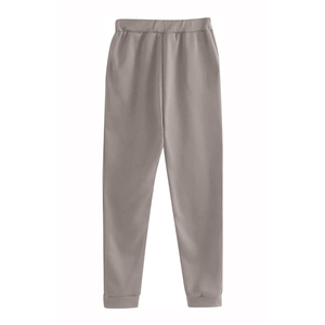 Conjunto Deportivo de Otoño para Mujer, Sudadera con Capucha y Pantalones Jogger, Color Sólido, Talla Grande, Personalizado, Ecológico - Product Image 3