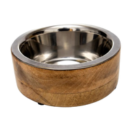 Meilleur choix, excellent choix : Gamelles et distributeurs de nourriture artisanaux en bois naturel pour chats et chiens, fabriqués au Vietnam