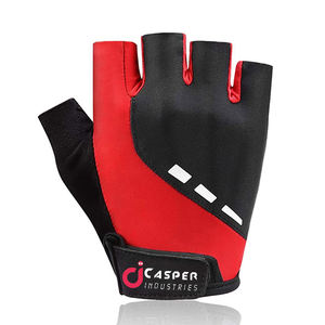 ถุงมือปั่นจักรยานสำหรับผู้ชาย, ถุงมือปั่นจักรยานครึ่งนิ้วถุงมือกันลื่นนุ่มสบายดีไซน์แบบถัก - Product Image 3