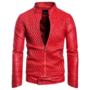Automne 2025 hommes veste en cuir Vintage noir coupe-vent chaud Pu manteau rue mode fermeture éclair Biker veste hommes marque vêtements - Product Image 6