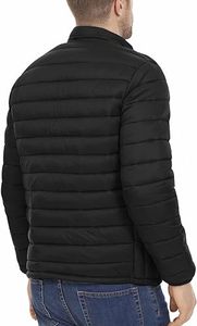 Veste d'hiver unisexe matelassée à capuche, style streetwear, écologique, coupe-vent, imperméable, personnalisable, chaude, pour l'extérieur, Expanza IND - Product Image 3