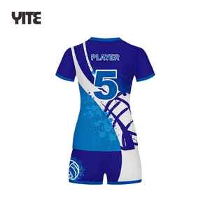Maillot de volley-ball unisexe avec logo personnalisé vêtements de sport en gros avec un design unique - Product Image 1