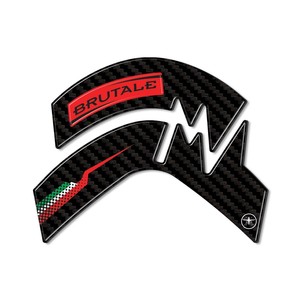 Adesivi 3D per protezione serbatoio compatibili con MV Agusta Brutale 800 2016-2021, tipo Tank Pad per moto - Product Image 2