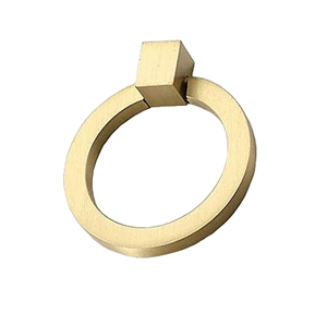 Manija de armario en forma redonda Precio de venta alto Manija de puerta de latón Elegante para el uso de la puerta del restaurante del hotel en casa - Product Image 1