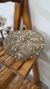 Élégant Mop Clutch Nacre Sac de soirée Mariage Party Purse Indian Manufacturers Wholesale Exportateurs - Product Image 2