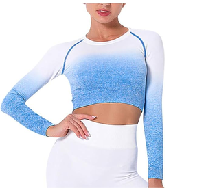 Personnalisé sans couture Athlétique Fitness Workout Wear Pantalon de yoga et soutien-gorge de sport 6 pièces Tenue de yoga Gym Fitness Yoga Ensembles pour femmes - Product Image 1