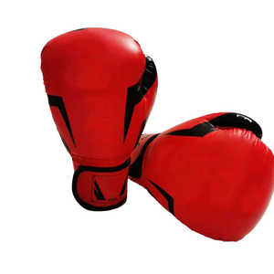 Guantes de boxeo de calidad superior profesional adulto Fitness guantes de boxeo PU boxeo para hombres y mujeres - Product Image 6