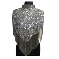 Cape à paillettes perlées la plus vendue pour femmes, élégante et idéale pour les événements formels et les célébrations, disponible à un prix avantageux