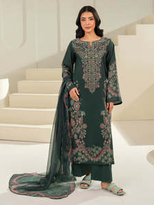 Best Offer for <b>Mixed</b> Print Pakistani Women's Shalwar Kameez Dupatta Dress Summer Winter Collection Premium Lawn <b>Fabric</b> Minimum - Product Image 2