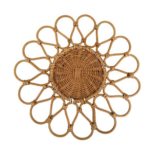 Napperon décoratif en rotin naturel fait à la main écologique pour la décoration de la maison et la décoration de fête fabriqué dans l'usine de vente en gros - Product Image 4