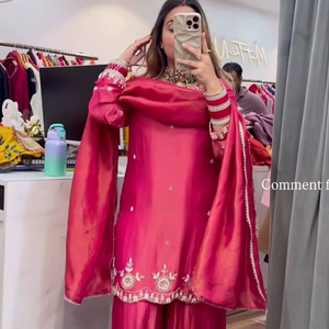 Traje de Verano Holgado Estilo Vintage con Bordado Floral y Lentejuelas, Cintura Natural, Cuello en V, Largo hasta la Rodilla - Product Image 1