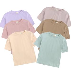 เสื้อยืดเด็กสไตล์ลำลองขายดีคอกลมผ้าถักคอตตอน100% พิมพ์ลายแบบกำหนดเองต้นฉบับและราคาไม่แพง - Product Image 5