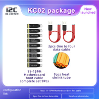 Herramienta Inteligente de Reparación de Baterías I2C KC02S, Restaurador de Salud y Autenticación para iPhone 15 Pro Max