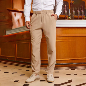Pantalones de golf elásticos para hombre con logotipo personalizado marca OEM ideal para eventos promociones salidas casuales y uso deportivo - Product Image 3