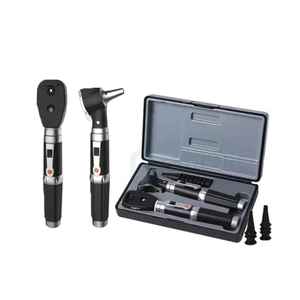 Laringoscopio de luz Led de fibra óptica Ent Veterinaria de la mejor calidad, juego Miller de 5 cuchillas y mango, endoscopia Led Blub de acero inoxidable - Product Image 6