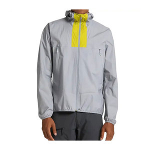 Chaquetas cortavientos de lona Unisex con servicio OEM personalizado con capucha invierno impermeable a prueba de viento ecológico de secado rápido transpirable - Product Image 1