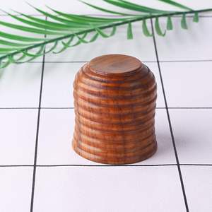 Tazas de té de madera, paquete de 4 tazas de té de madera maciza Natural de primera calidad, taza de vino para beber té, café, vino, cerveza, bebidas calientes - Product Image 6