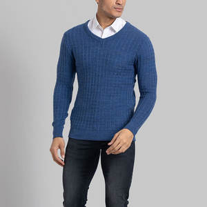 Chandails pour hommes fabriqués en matériaux teints et à séchage rapide, conception personnalisée, pulls tricotés pour hommes - Product Image 6