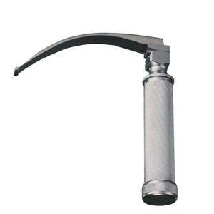 Ensemble de laryngoscope chirurgical ORL Astrin Premium, manuel, en acier inoxydable, équipement d'anesthésie, lames à fibre optique LED réutilisables, MOL - Product Image 5