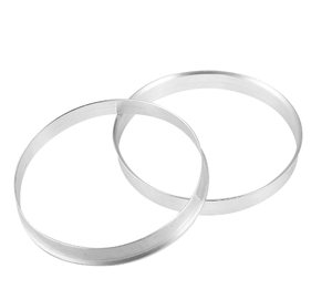 4 pièces 73.1/65.1 en alliage d'aluminium moyeu de voiture anneaux centraux entretoise d'alésage de roue pour roue <span class=keywords><strong>Peugeot</strong></span> - Product Image 5