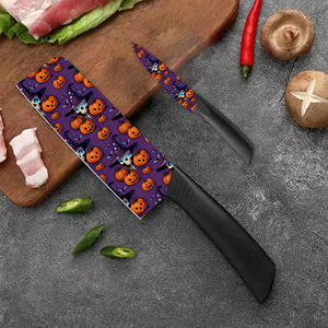 Juego de Cuchillos de Chef de 5 Piezas con Hoja de Cerámica y Mango de Plástico, Diseño Nuevo, Entrega Súper Rápida, Juego de Regalo Profesional, Precio de Fábrica - Product Image 3