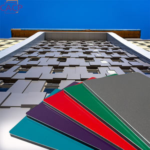 Usine professionnelle des EAU prix bon marché panneau composite en aluminium Alucobond fournisseur revêtement mural extérieur 1220*2440mm - Product Image 1