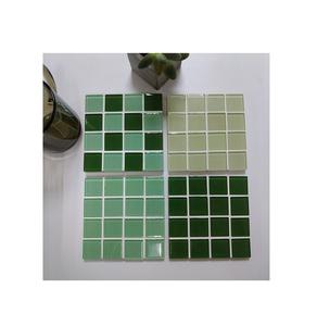 Home And Kitchen Tableware Square Shape New Pattern <b>Glass</b> Mosaic Coaster Standard Quality <b>Mat</b> and Pad Tableware Coaster for Sale - Product Image 1