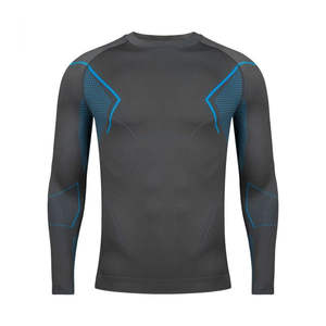 Conjunto de Ropa Interior Térmica de Primera Calidad para Hombre, para Todas las Estaciones, Tejido de Spandex/Poliéster, Transpirable, Cálido, de Secado Rápido, Ecológico - Product Image 2