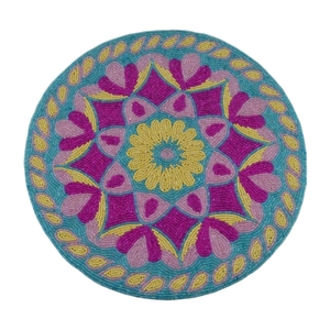 Nouveautés napperon et tapis colorés Design perles Design pour décors à la maison vaisselle Table à manger fête mariage noël - Product Image 2