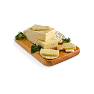 Havarti กับผักชีฝรั่งสดนกกระสาและครีม