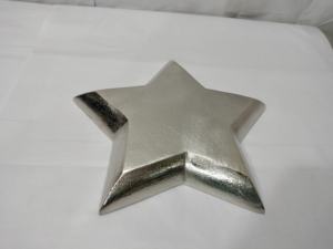Juego de Bandejas Decorativas de Metal en Forma de Estrella Hechas a Mano, Plato de Servir Decorativo para Decoración del Hogar y Fiestas al Mejor Precio - Product Image 3