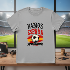 T-Shirt Unisex Personalizzata 100% Cotone Premium 210GSM Stile Casual con Stampa Serigrafica Taglie da XXS a 2XL - Product Image 3