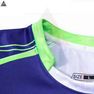 Uniformes de rugby unisexes de qualité supérieure tendance, uniformes de football à manches courtes avec impression de logo personnalisé - Product Image 4