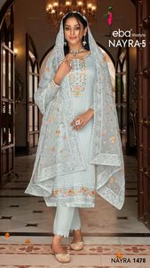 Bonito anarkali igreidar terno de 2022, designer paquistanês roupa de casamento <span class=keywords><strong>salwar</strong></span> kameez - Product Image 2