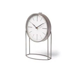 Reloj de mesa mecánico silencioso de Metal clásico para decoración de escritorio de oficina en casa regalo elegante y moderno - Product Image 3