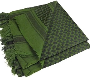 100% Cotton Shemagh Tactical Desert Head Neck Scarf Custom Arab Keffiyeh Middle Eastern Scarf Wrap for Men Women - Product Image 4