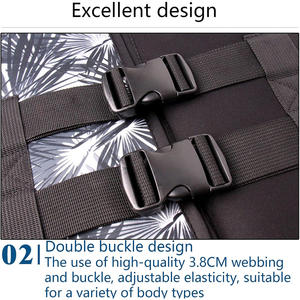 Gilet de sauvetage polyvalent en néoprène certifié CE pour hommes - Product Image 3