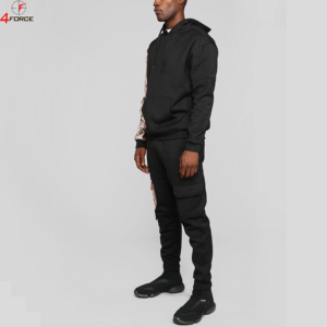 Sudadera con Capucha Personalizada para Hombre, Corte Regular, 100% Algodón, Felpa, Estilo Casual, Conjunto de Moda Urbana, Marca Privada OEM - Product Image 3