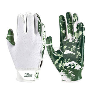 Gants de football lourds de combat professionnel de qualité supérieure 2024 nouveaux modèles gants de football américain spéciaux gants de conception personnalisés - Product Image 2
