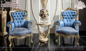 Sillas de diseño tallado en madera de teca turca, sillón de salón tallado en madera, Estilo Vintage, hecho en madera, FRANCÉS - Product Image 4