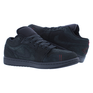 Zapatos Nike Air Jordan 1 Low SE Craft para hombre Color: Gris humo oscuro/negro 100% auténticos - Product Image 2
