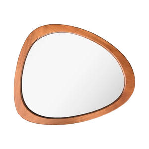 New Arrival Wooden Frame Best Quality <b>Round</b> Wall <b>Mirror</b> <b>for</b> Home Decor <b>Bathroom</b> and Hotels With Customized Color - Product Image 1