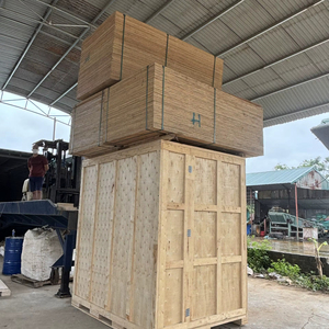 CAJA DE TRANSPORTE ECONÓMICA, Caja de Almacenamiento de Madera Sólida Personalizada para Envío y Transporte, Diseño Elegante - Product Image 1