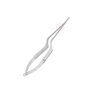 Micro-ciseaux manuels en acier inoxydable de haute qualité pour la neurochirurgie, réutilisables, tranchants et précis - Product Image 6