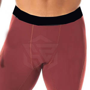 Best Quality <b>Men's</b> High Street Compression <b>Shorts</b> Custom Design Solid Pattern <b>Elastic</b> <b>Waist</b> Closure Mid <b>Waist</b> Type Knee OEM - Product Image 5