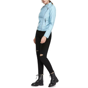 Veste en cuir véritable pour femmes créée pour chaque décor, du style de la rue aux événements élégants, avec une sensation de qualité supérieure douce et durable - Product Image 5